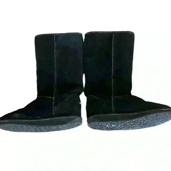 EMU Australian Brontë High Boot Black Unisex Merino Wool Lined Size 8 - Picture 7 of 8